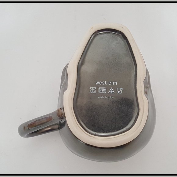 NEW RARE West Elm Black Cermic Halloween Skull Mug 19 OZ - Picture 7 of 7